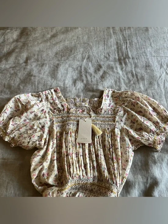 DÔEN Castalia Dress in Feathered Floral - Size Small - Picture 8 of 12